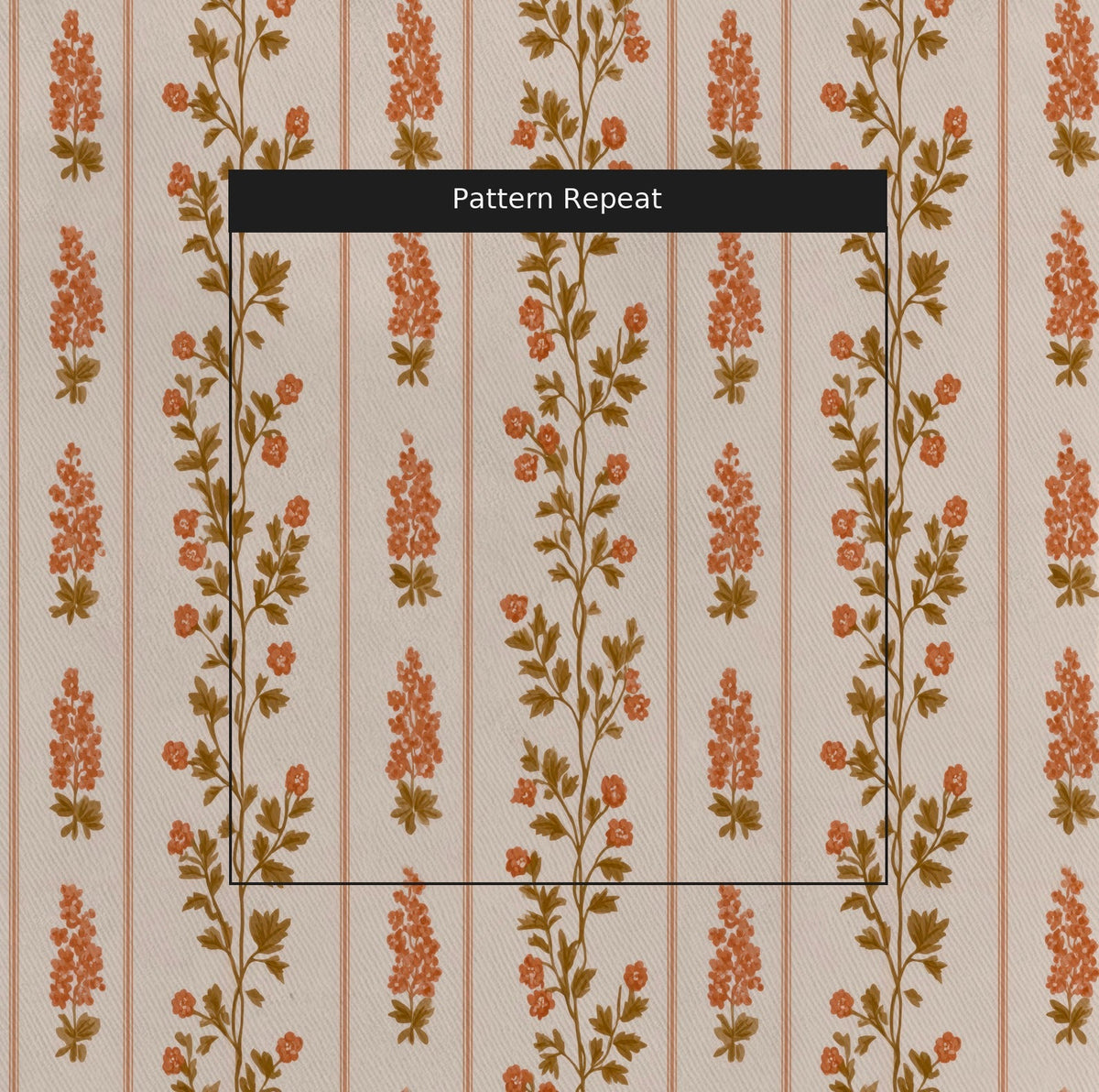 Rosehill Terrace - Fabric - Painted Paper