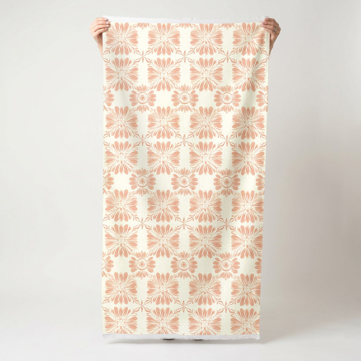 Rosette Sun - Fabric - Painted Paper