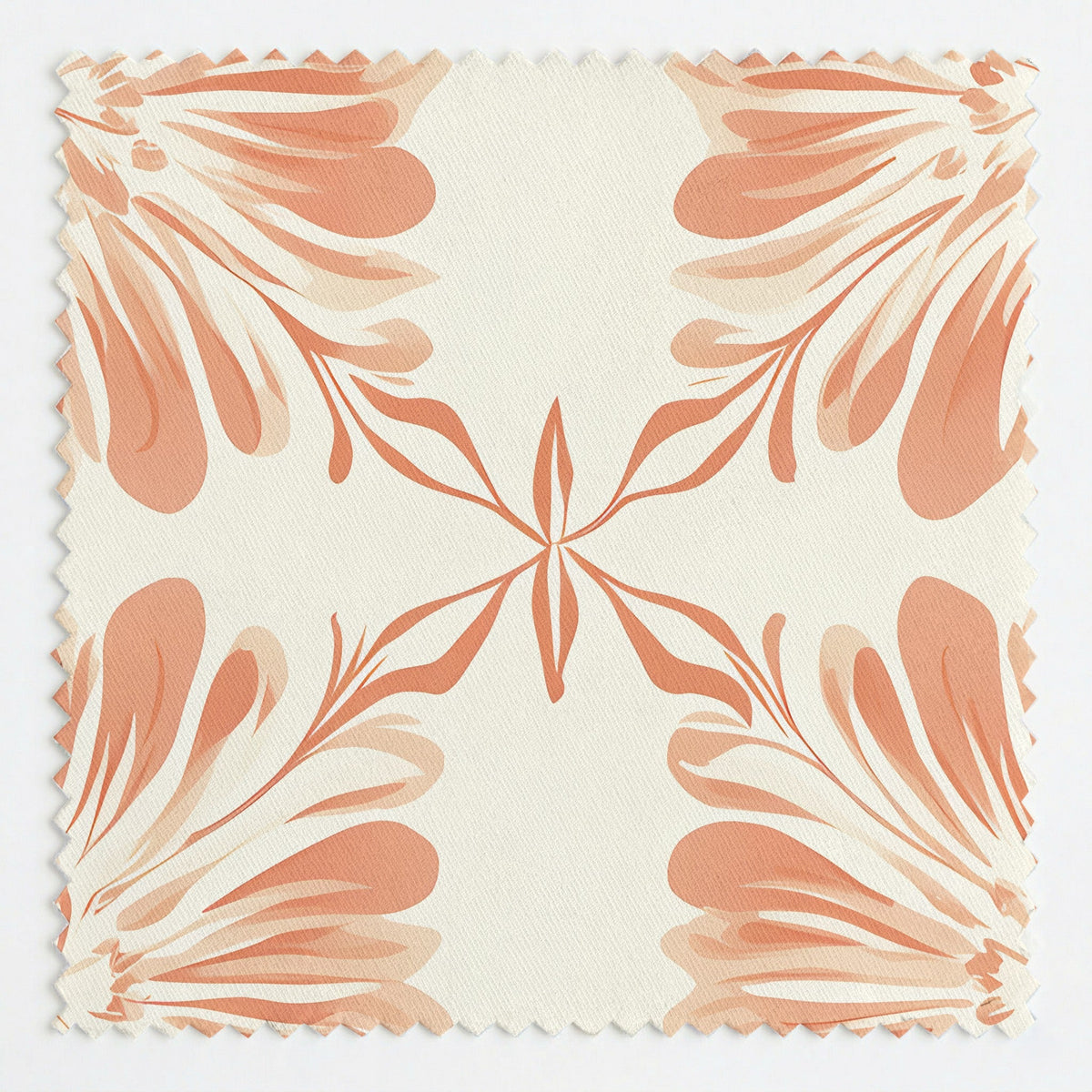 Rosette Sun - Fabric - Painted Paper