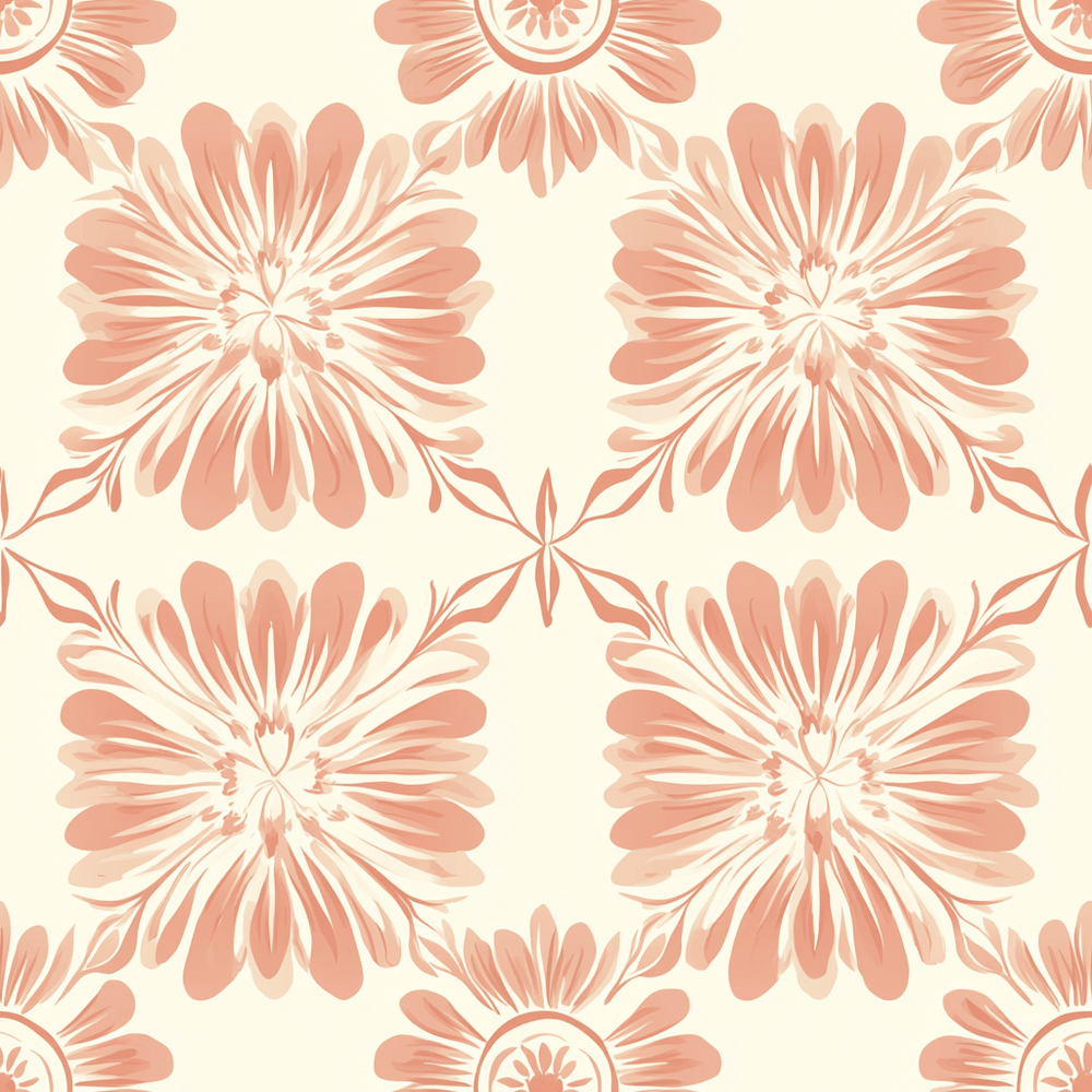 Rosette Sun - Painted Paper