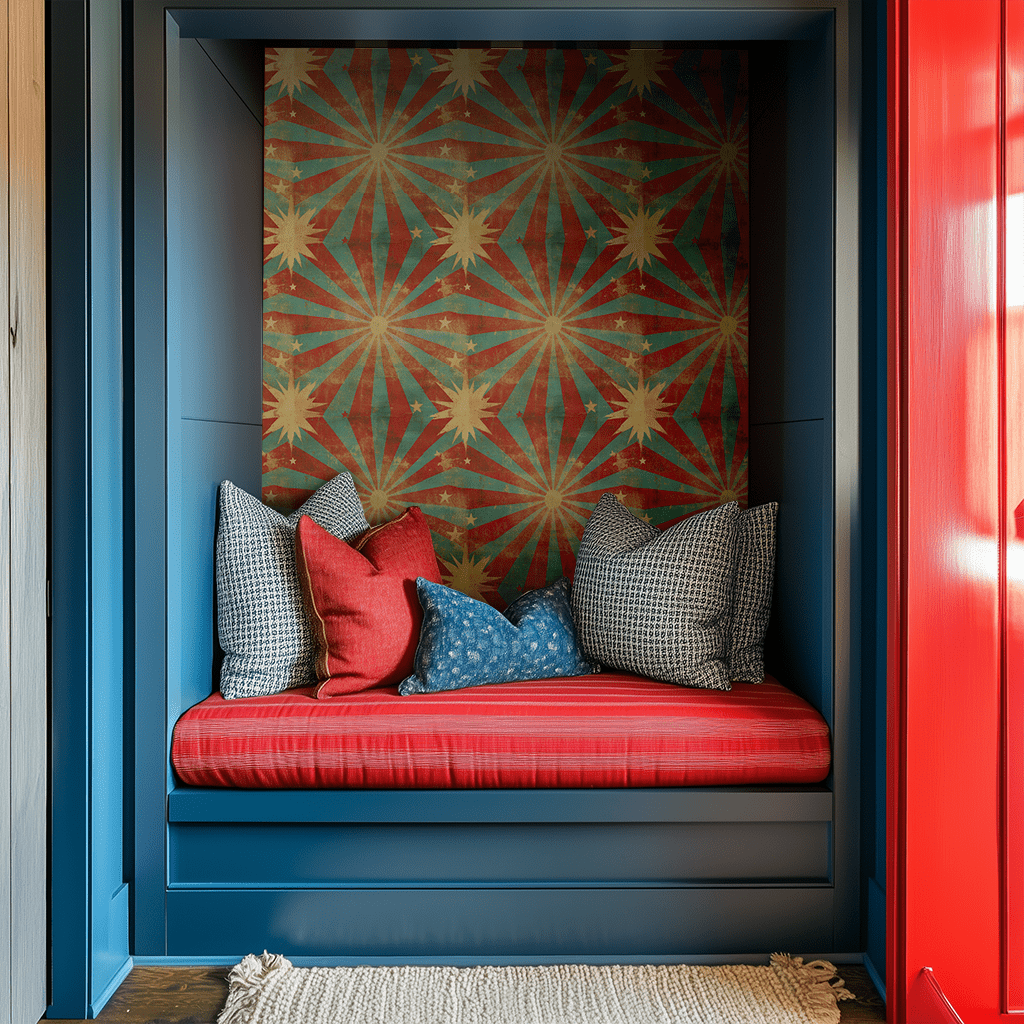 Rouge Brilliance Wallpaper – Painted Paper