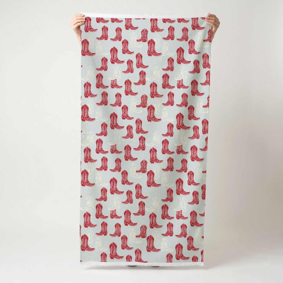 Rouge Frontier - Fabric - Painted Paper