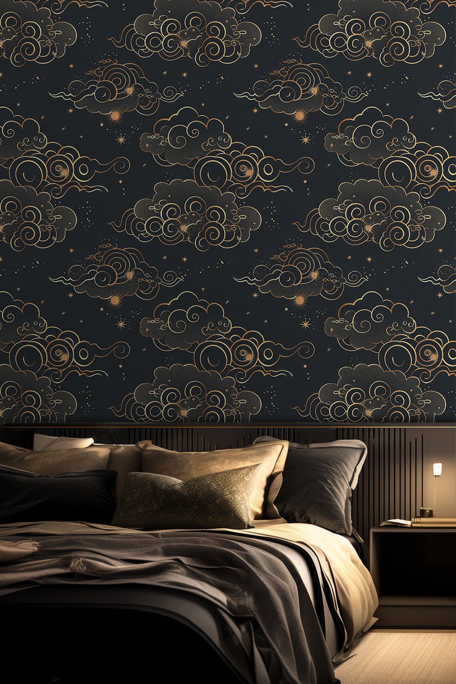Rowan Sky Wallpaper - Painted Paper