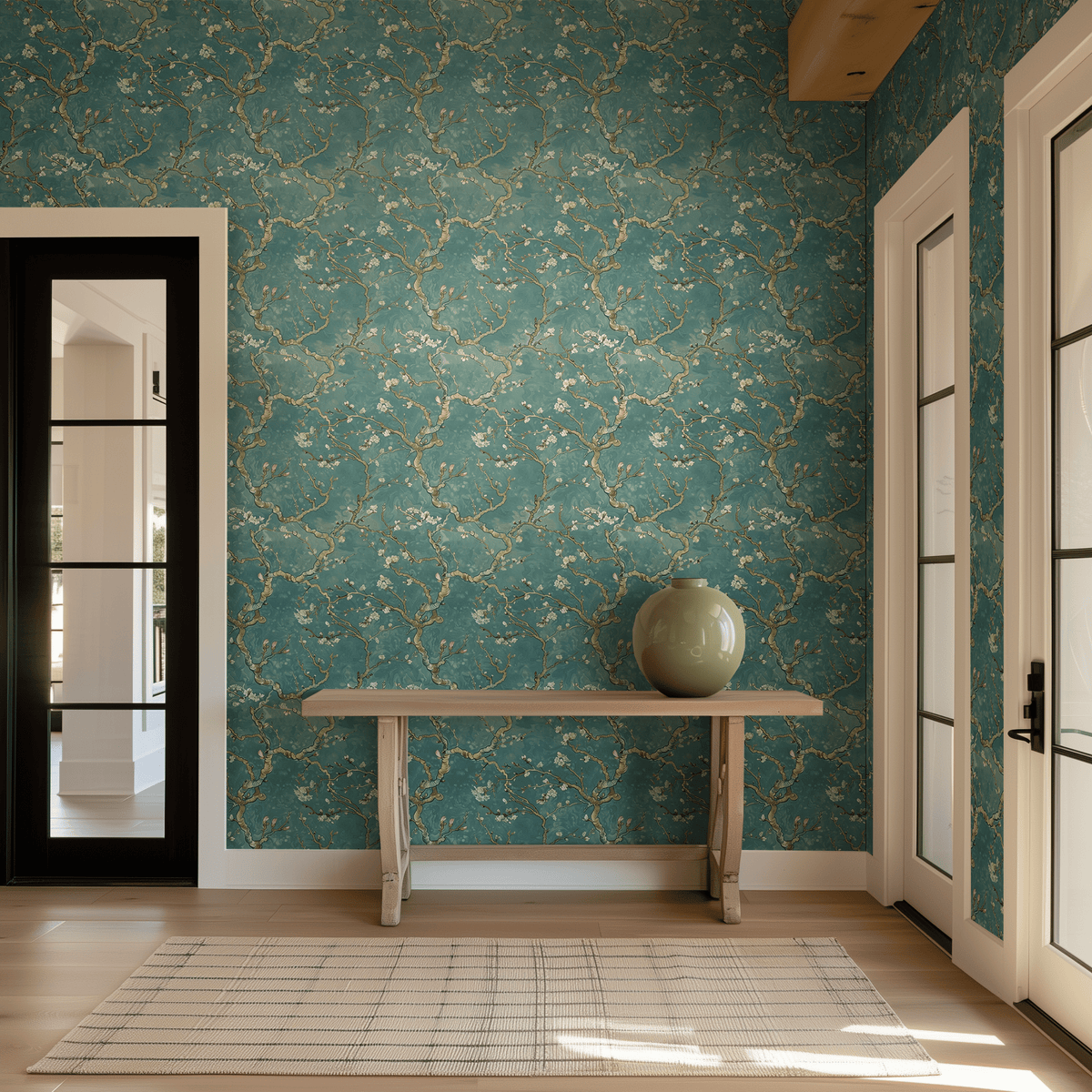 Rowan Wallpaper – Painted Paper