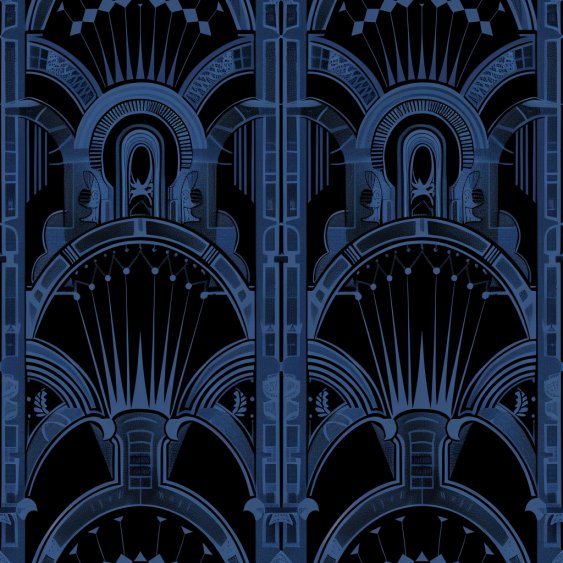 Royal Wallpaper - Painted Paper