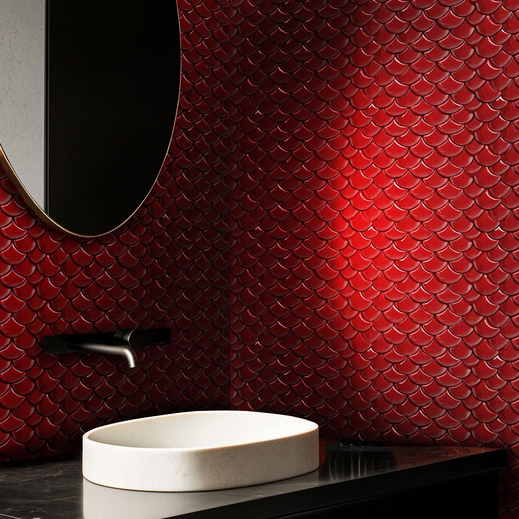Rubina Wallpaper - Painted Paper