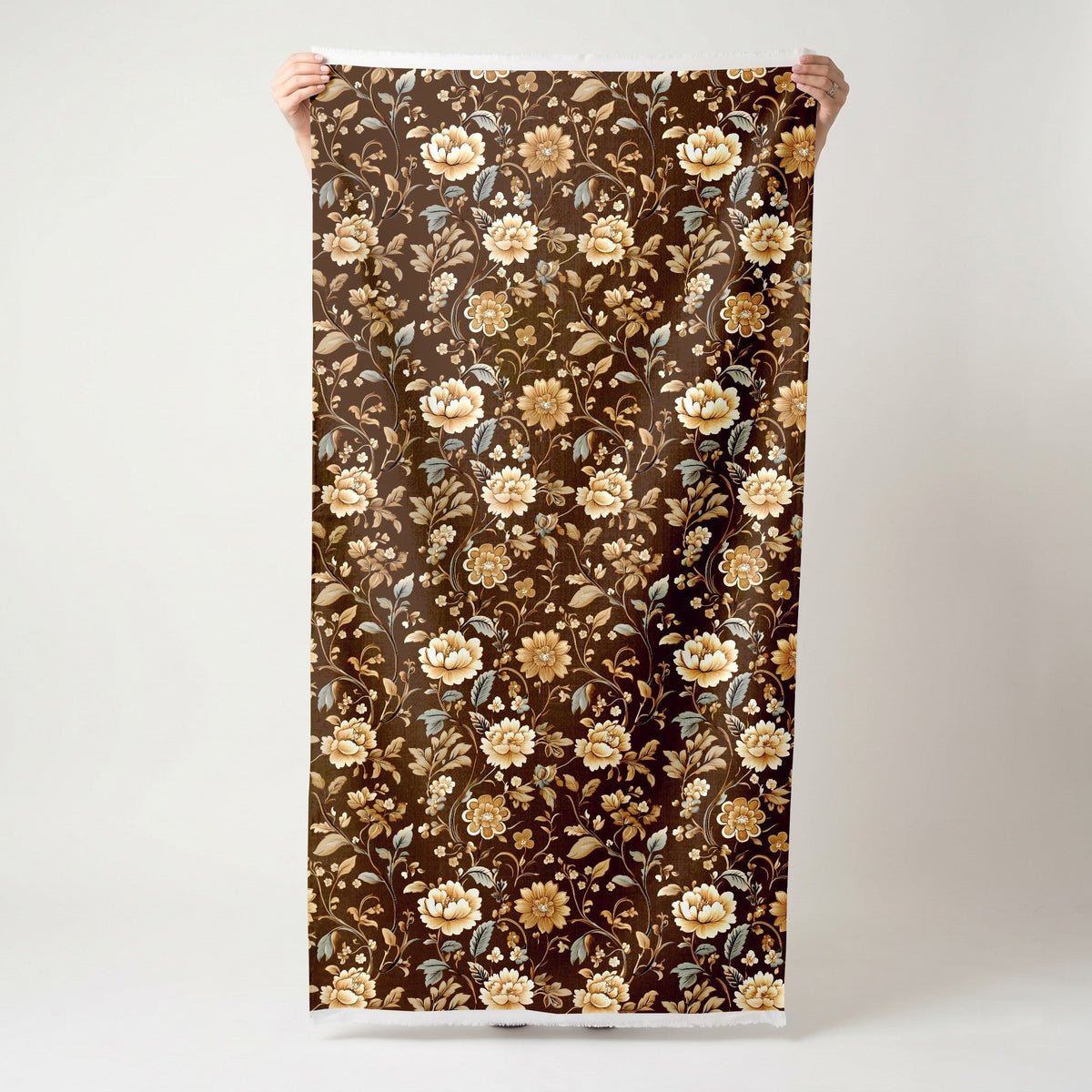 Russet Garden - Fabric - Painted Paper