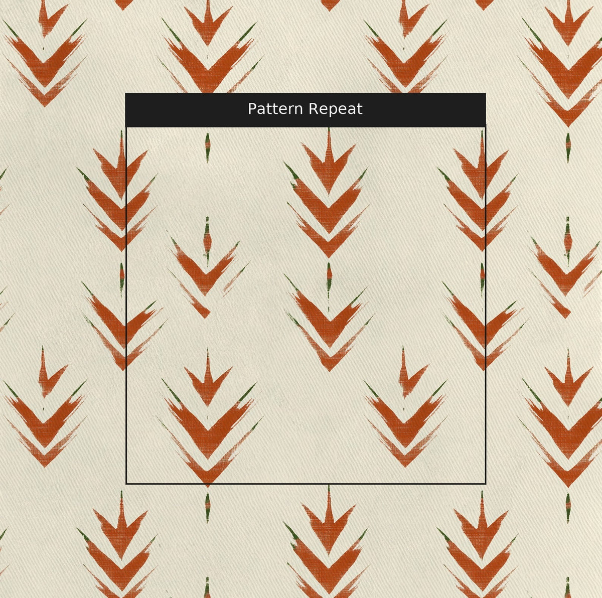 Rustic Arrow - Fabric - Painted Paper