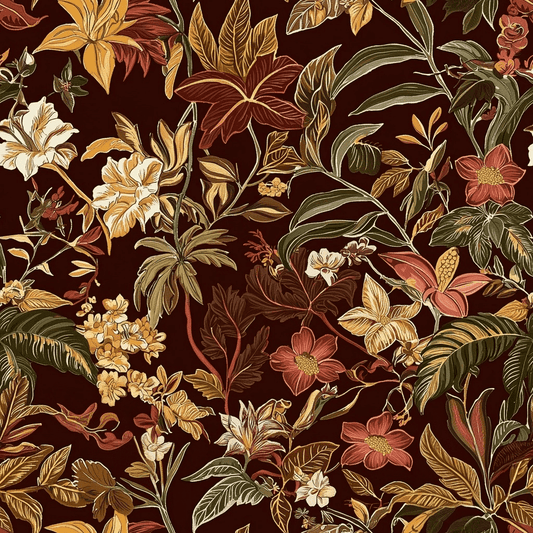 Rustica Tropic Wallpaper - Painted Paper