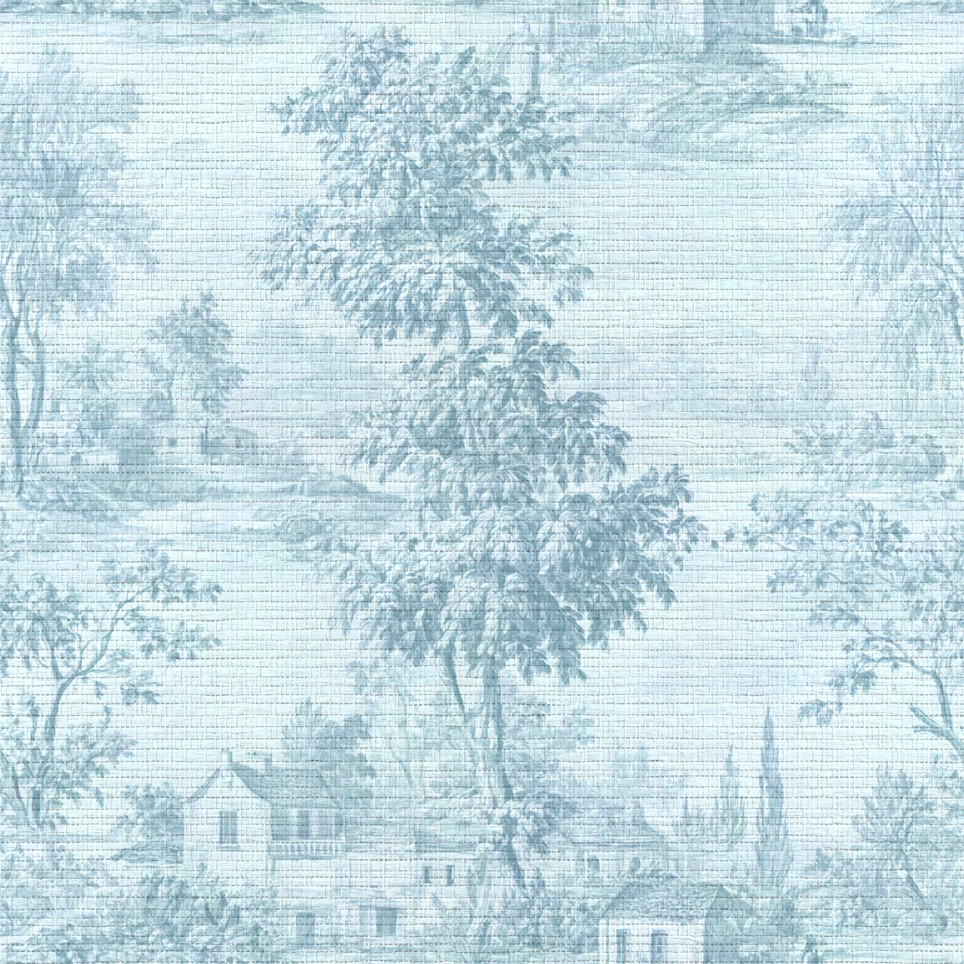 Ruthie Toile Faux Grasscloth Wallpaper