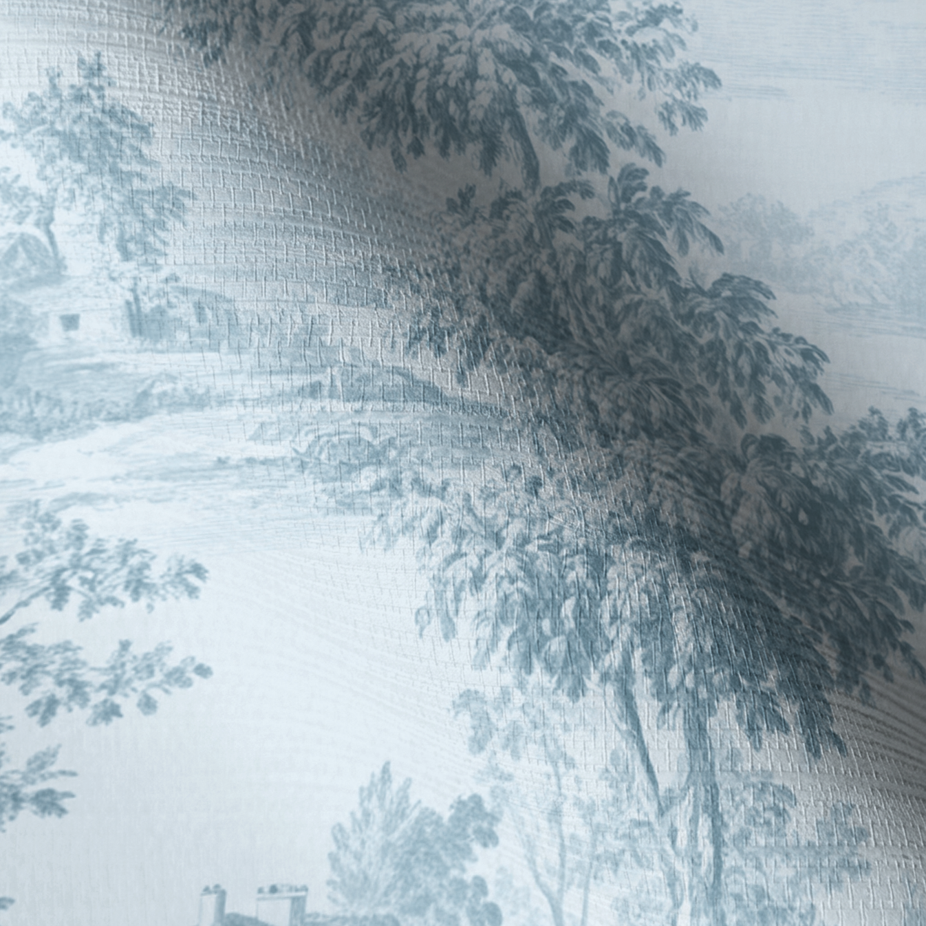 Ruthie Toile Faux Grasscloth Wallpaper