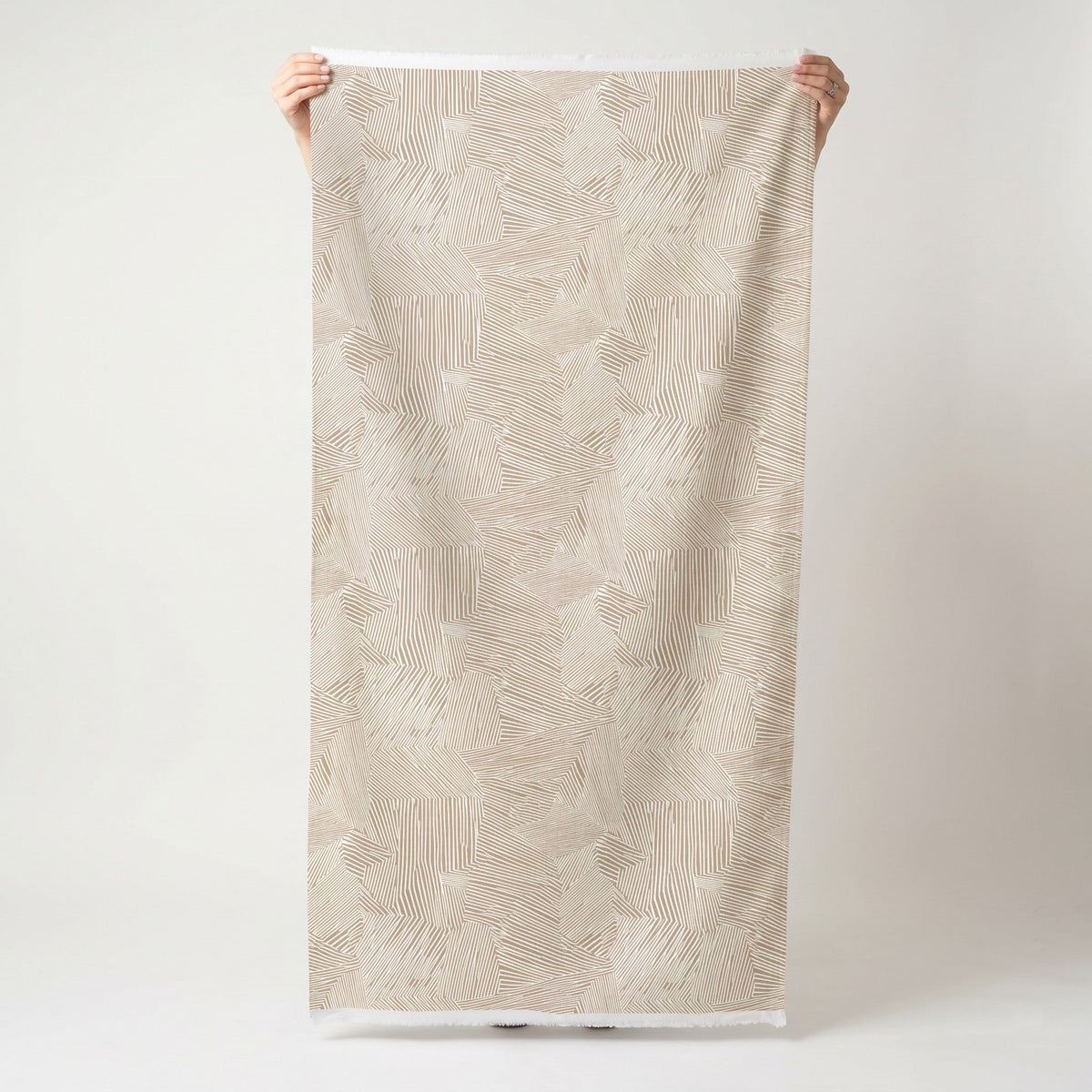 Sable Abstract - Fabric - Painted Paper