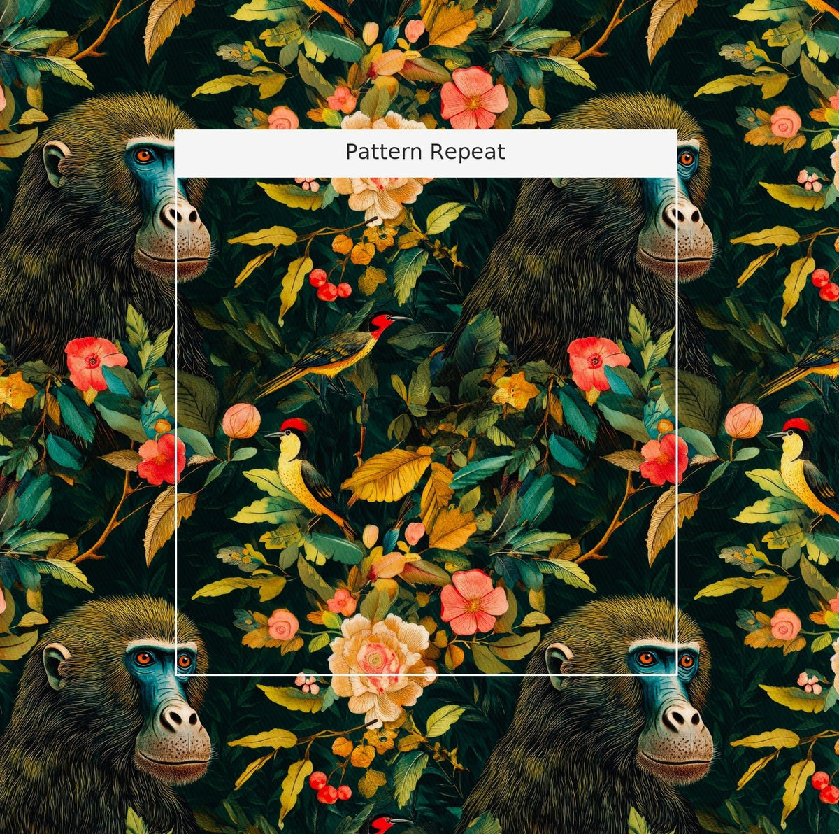 Sable - Fabric - Painted Paper