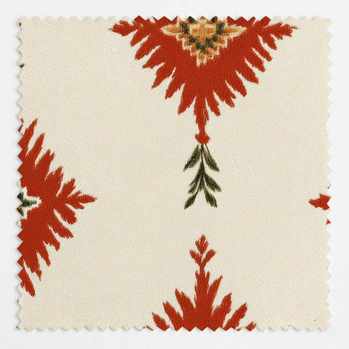 Saddle Blossom - Fabric - Painted Paper