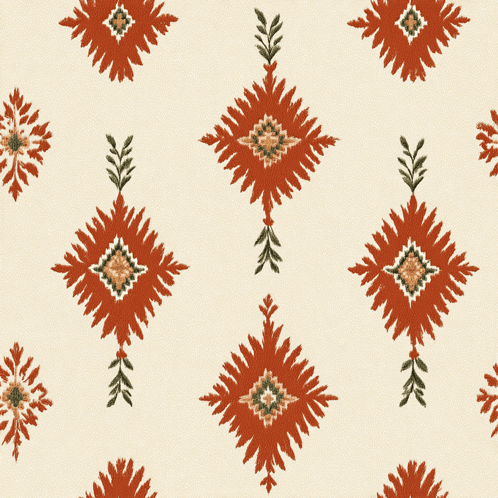 Saddle Blossom Wallpaper - Painted Paper