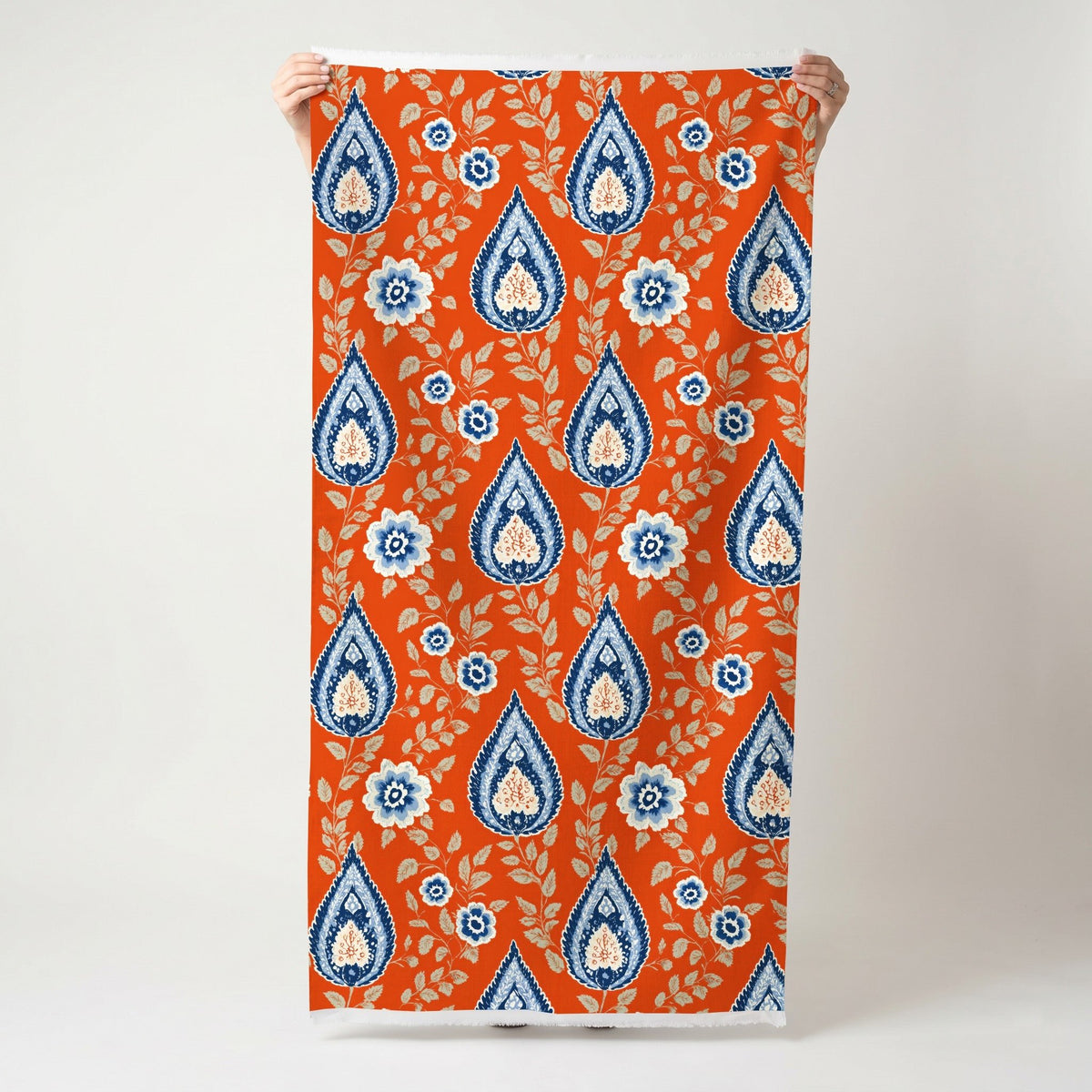 Saffron Valley - Fabric - Painted Paper