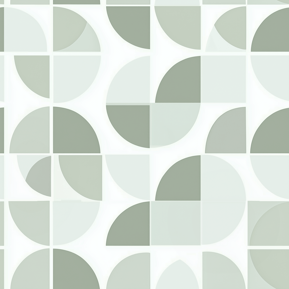 Sage Rhythm Wallpaper - Painted Paper