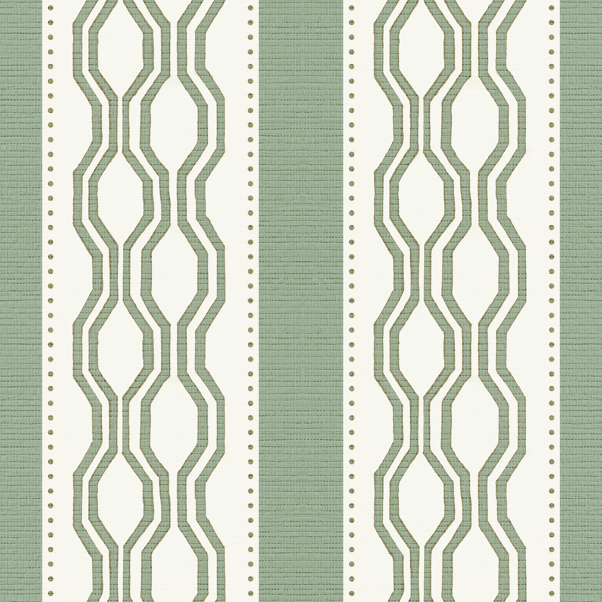Sage Soiree Faux Grasscloth Wallpaper - Painted Paper