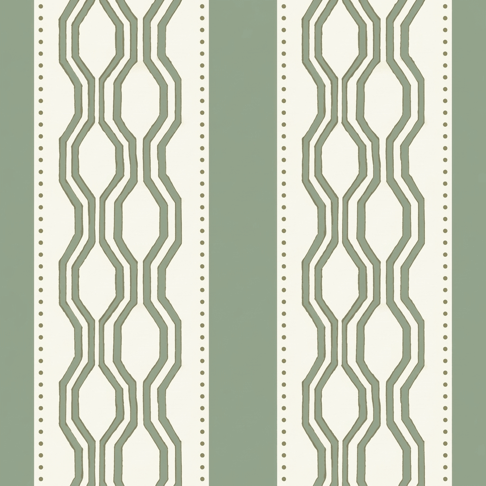 Sage Soiree Wallpaper - Painted Paper