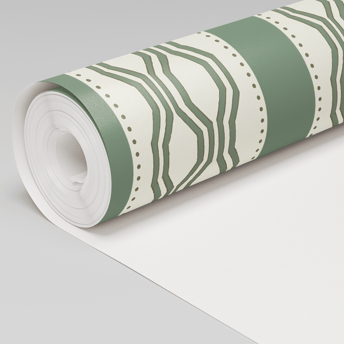 Sage Soiree Wallpaper - Painted Paper