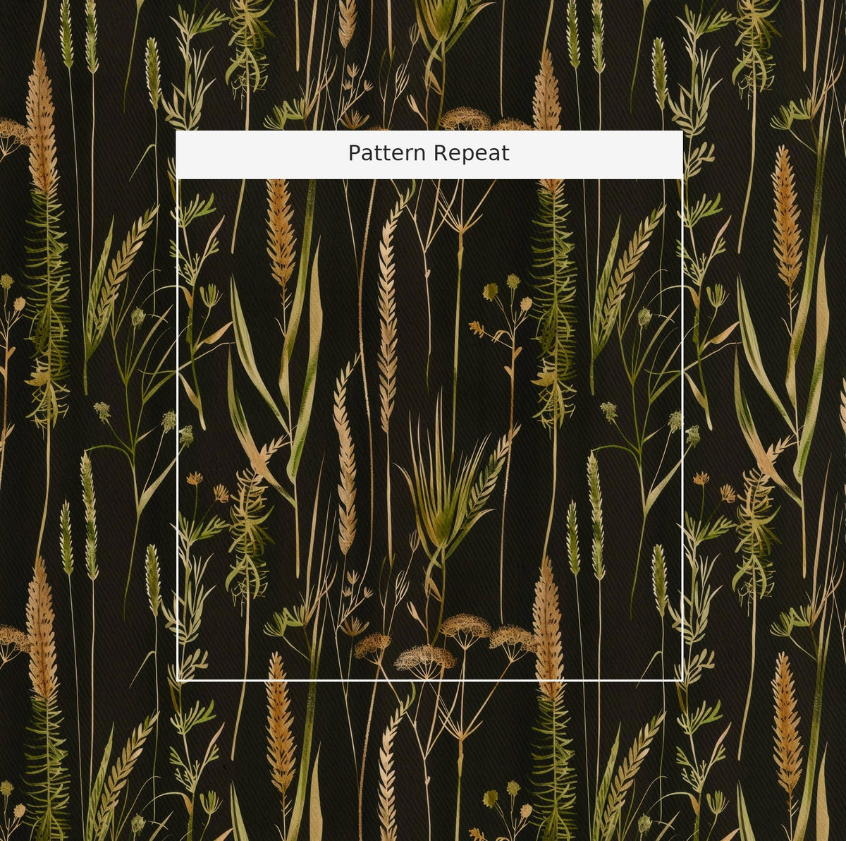 Sagebrush - Fabric - Painted Paper