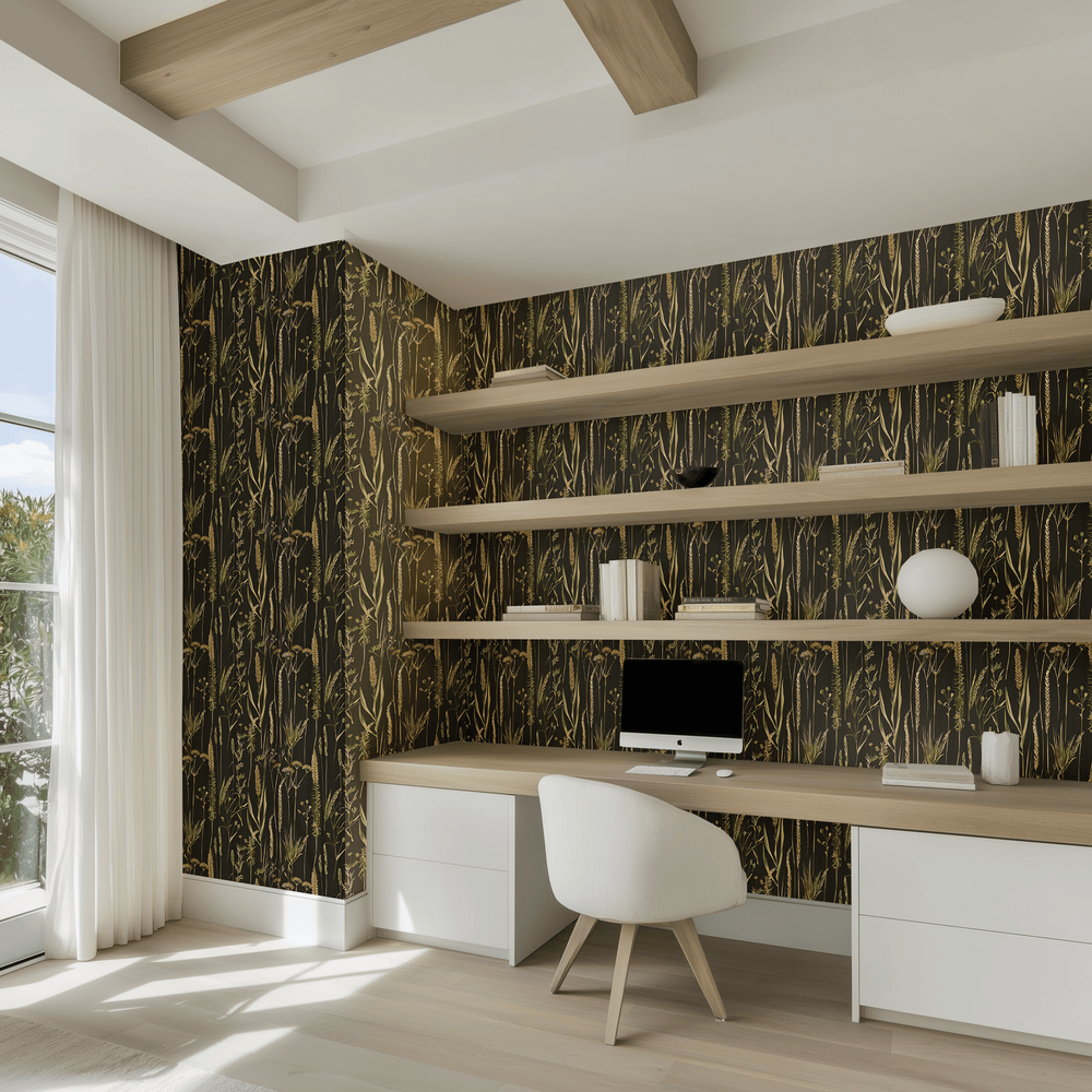 Sagebrush Wallpaper - Painted Paper