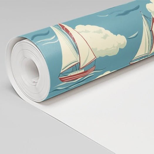 Sailor Wallpaper - Painted Paper