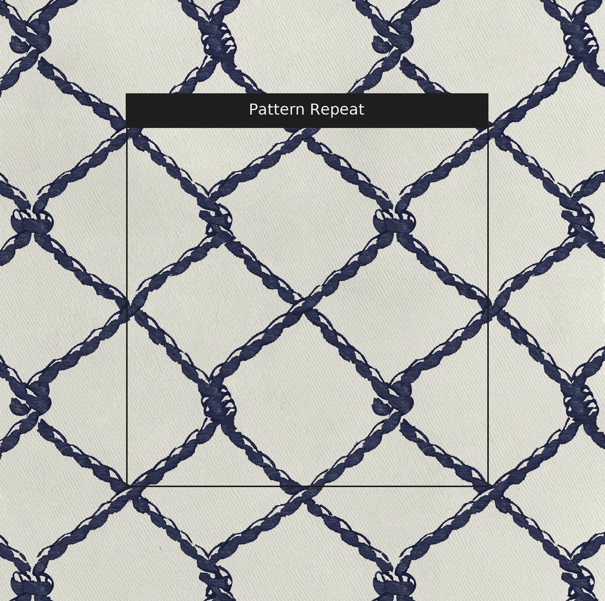 Sailor’s Knot - Fabric - Painted Paper