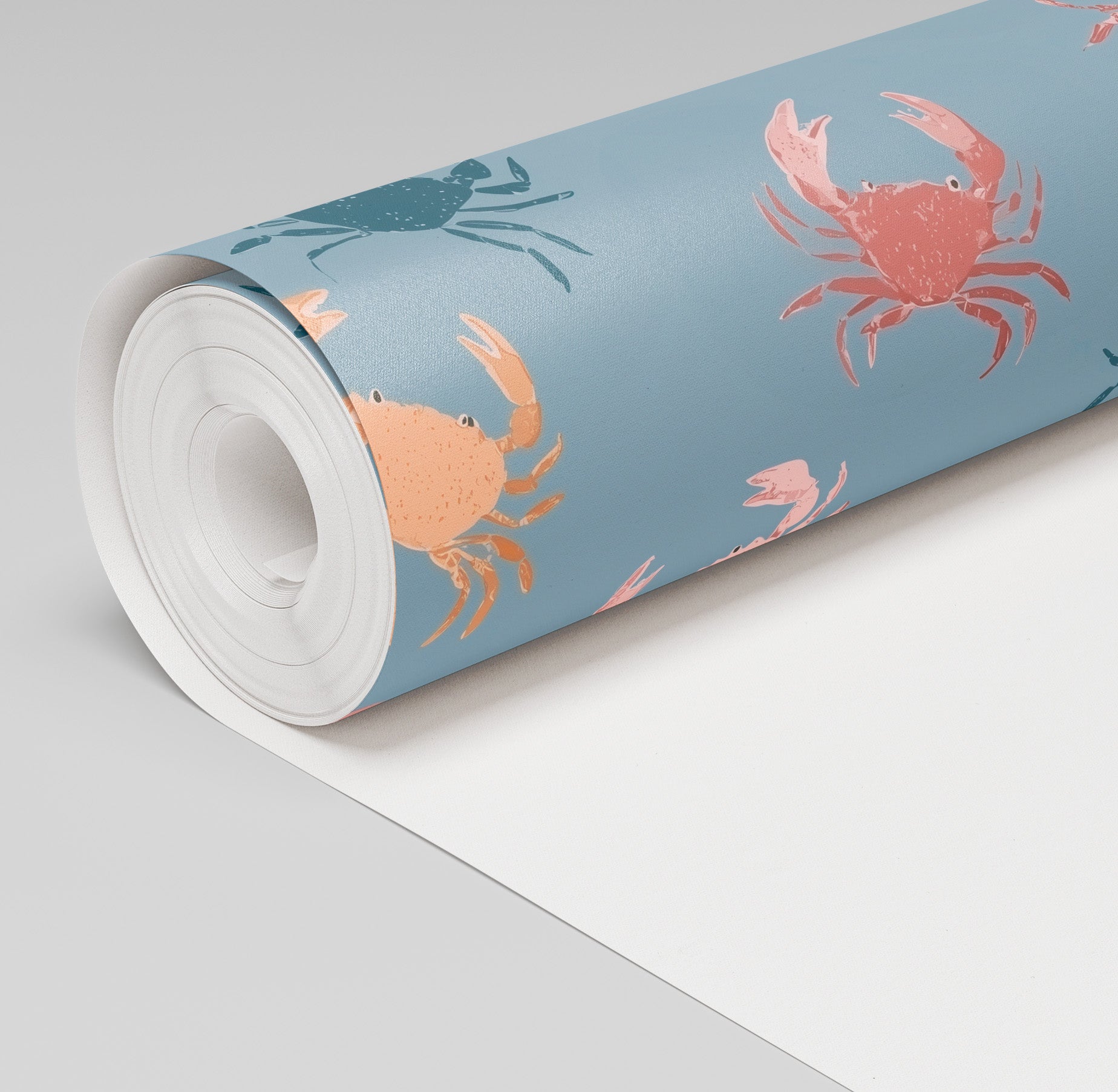 Saltwater Crawl Wallpaper - Painted Paper