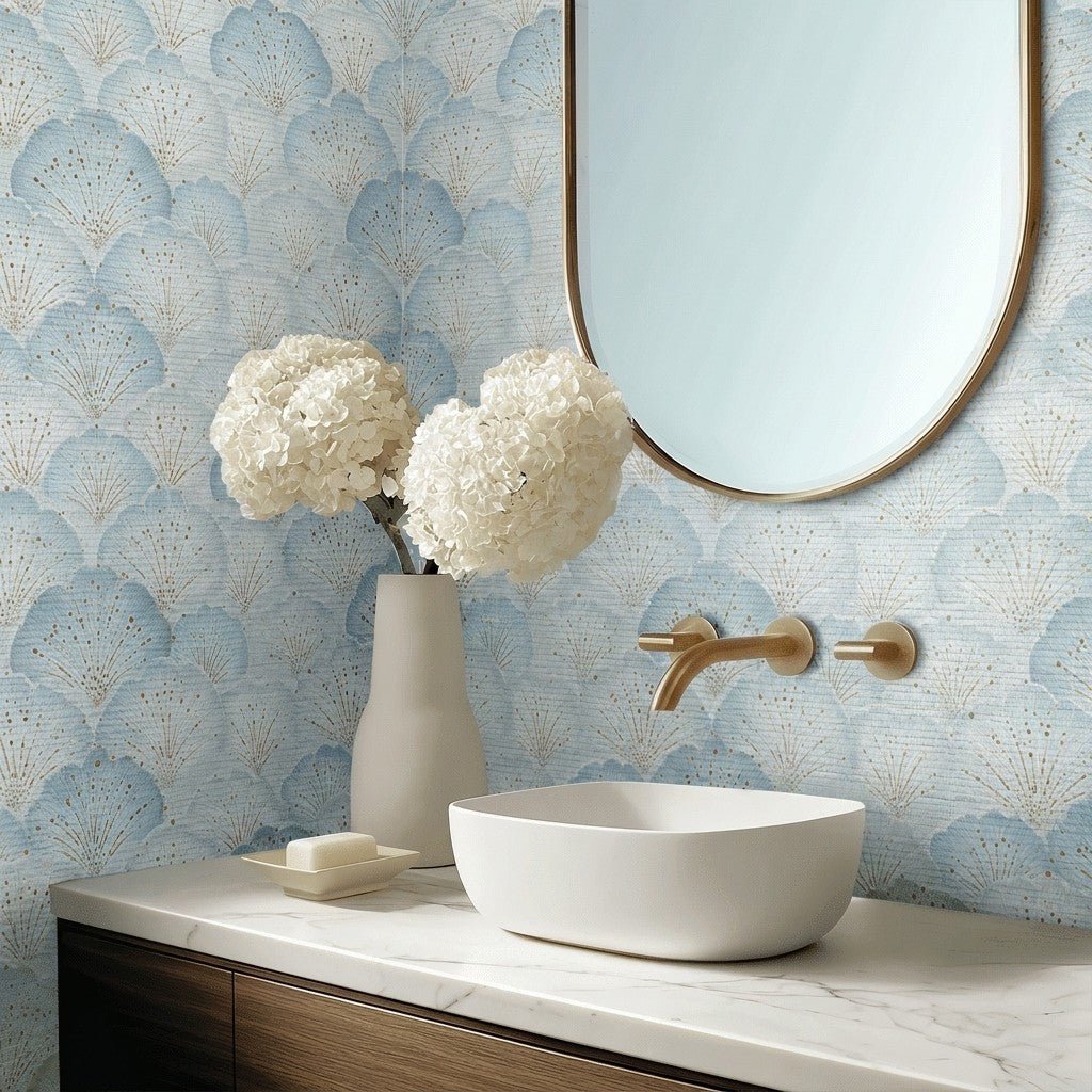 Saltwind Faux Grasscloth Wallpaper - Painted Paper