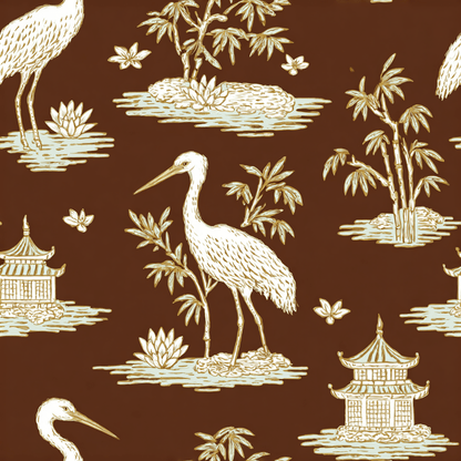 Sandhill Cranes - Painted Paper