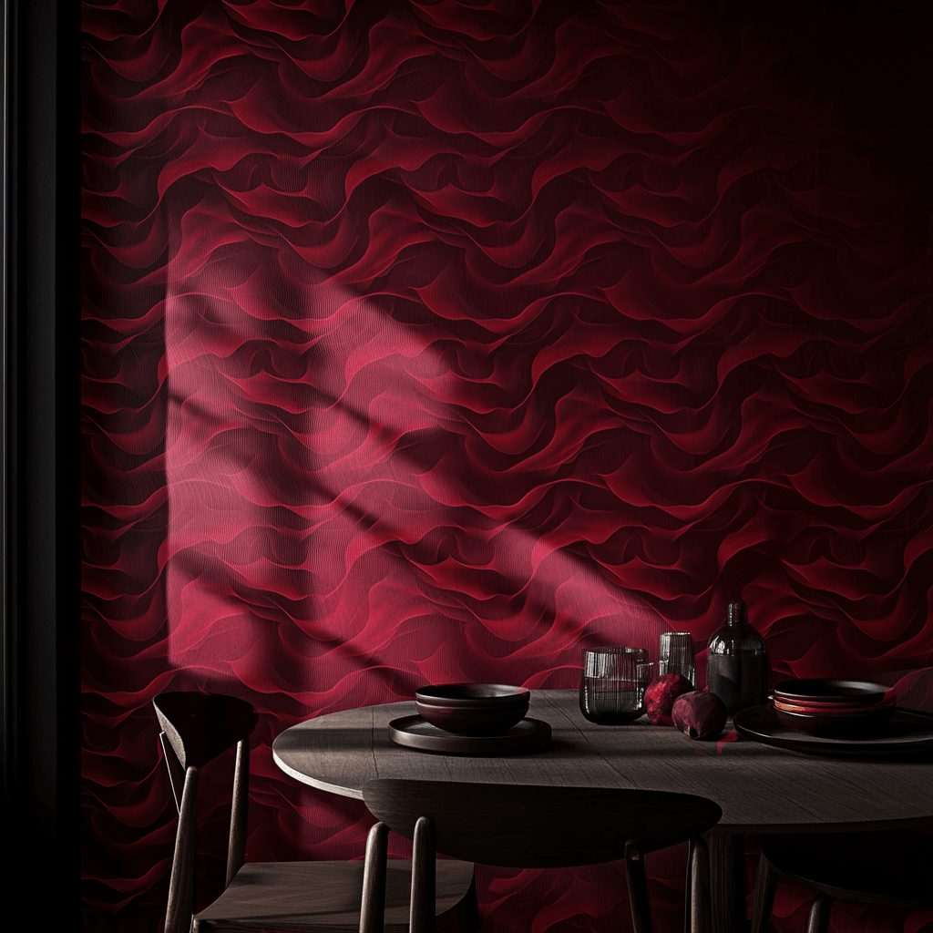 Sangria Shadows - Painted Paper