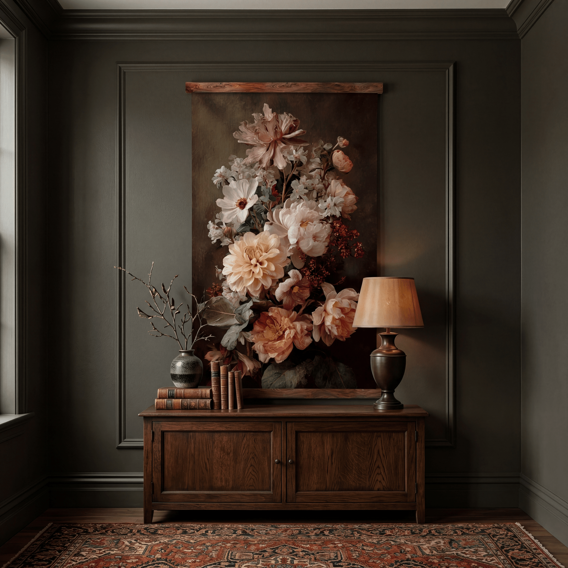 Savanna Florals - Tapestry - Painted Paper