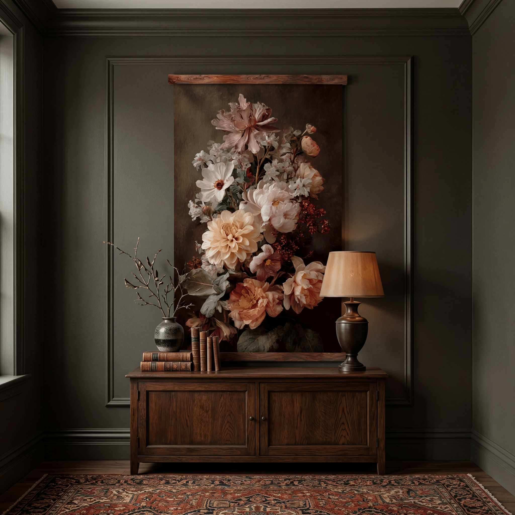 Savanna Florals - Tapestry - Painted Paper