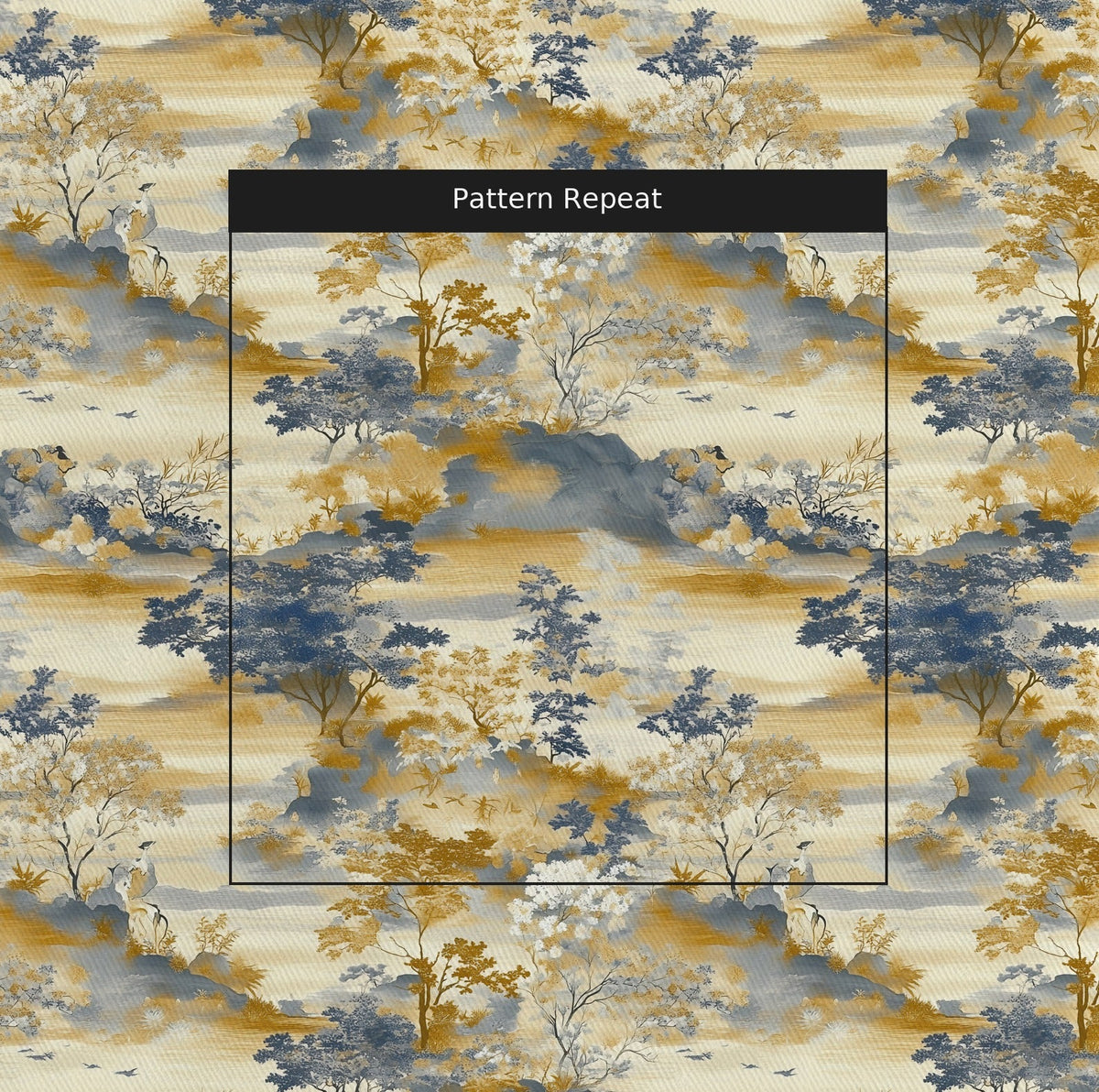 Savannah - Fabric - Painted Paper