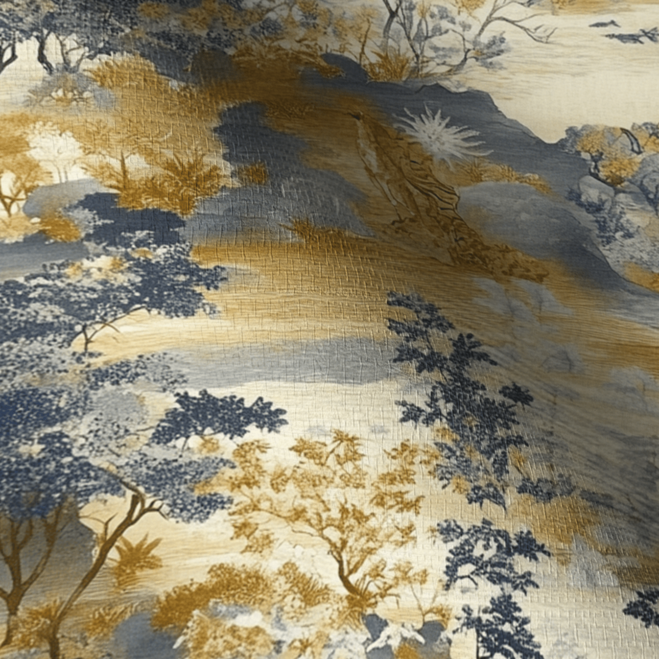Savannah Faux Grasscloth Wallpaper - Painted Paper