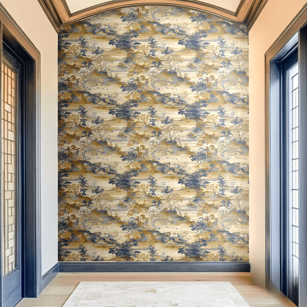 Savannah Faux Grasscloth Wallpaper - Painted Paper
