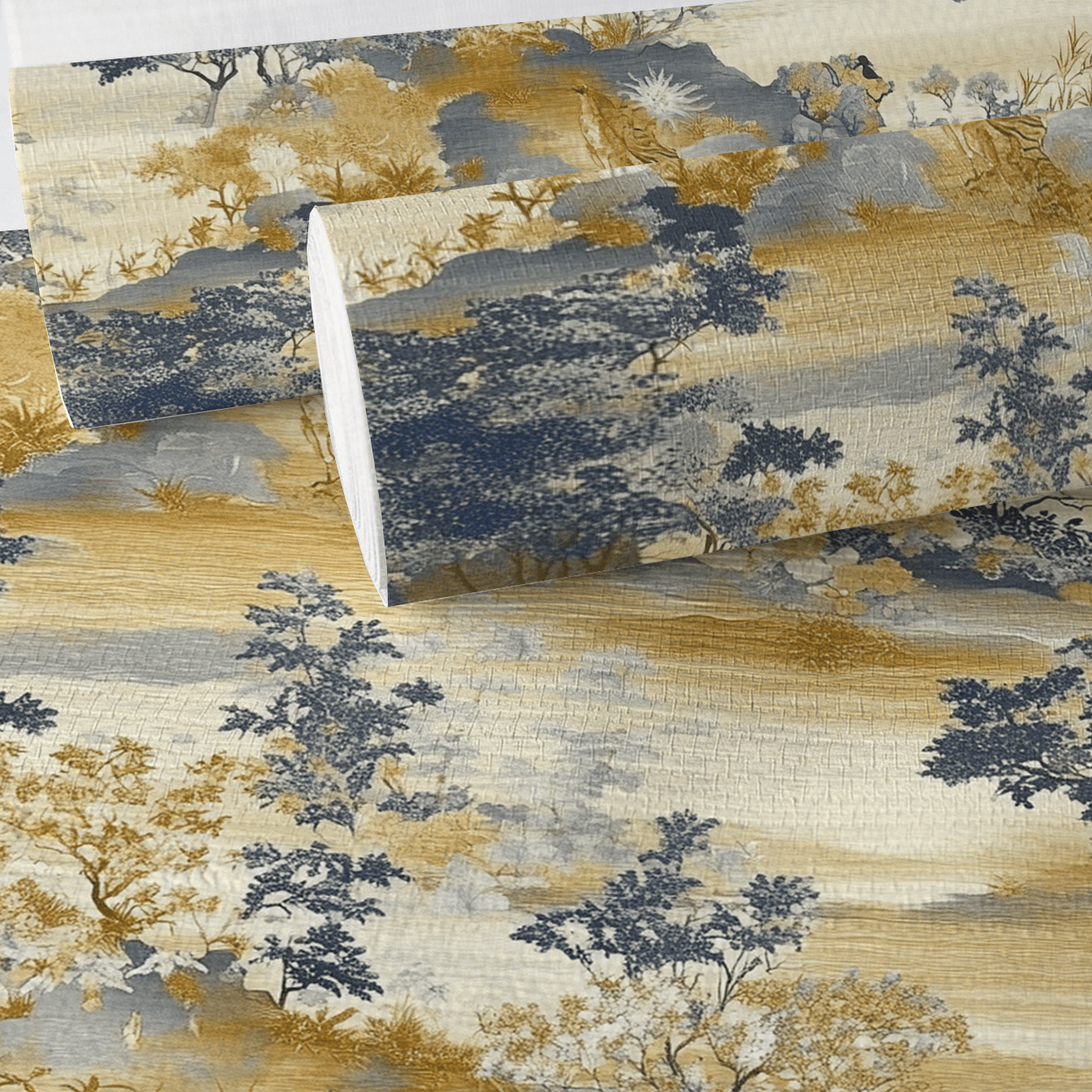 Savannah Faux Grasscloth Wallpaper - Painted Paper