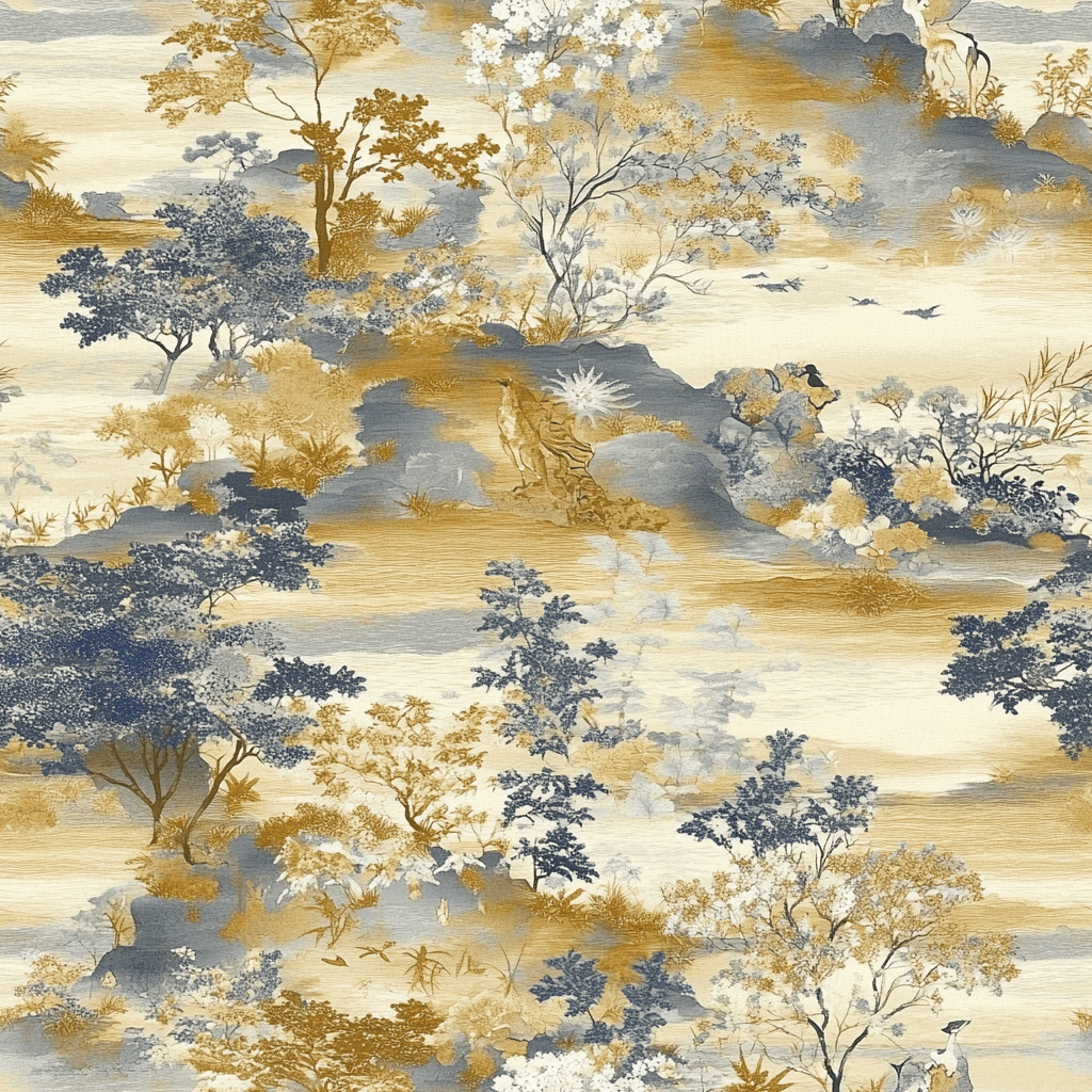 Savannah Wallpaper - Painted Paper