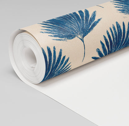 Seabreeze Palm Wallpaper - Painted Paper
