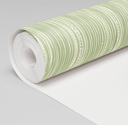 Seafoam Current Wallpaper - Painted Paper