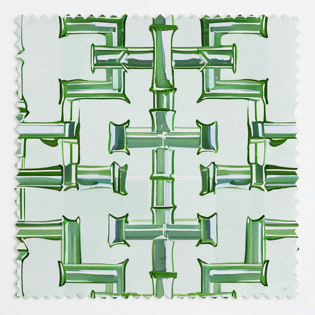 Seagrass Trellis - Fabric - Painted Paper