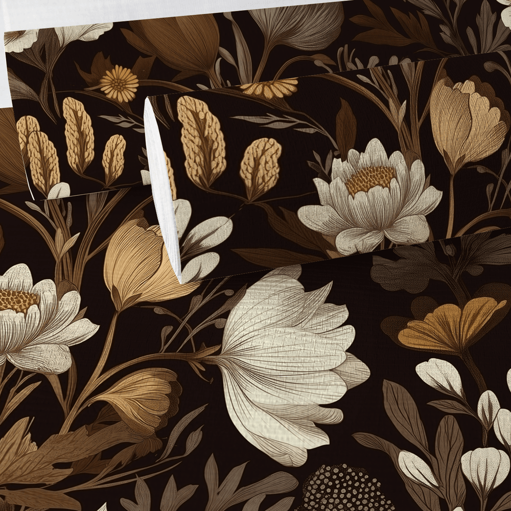 Sepia Sonata Faux Grasscloth Wallpaper - Painted Paper
