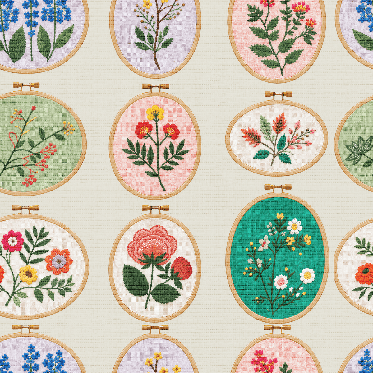 Sew Lovely Faux Grasscloth Wallpaper - Painted Paper