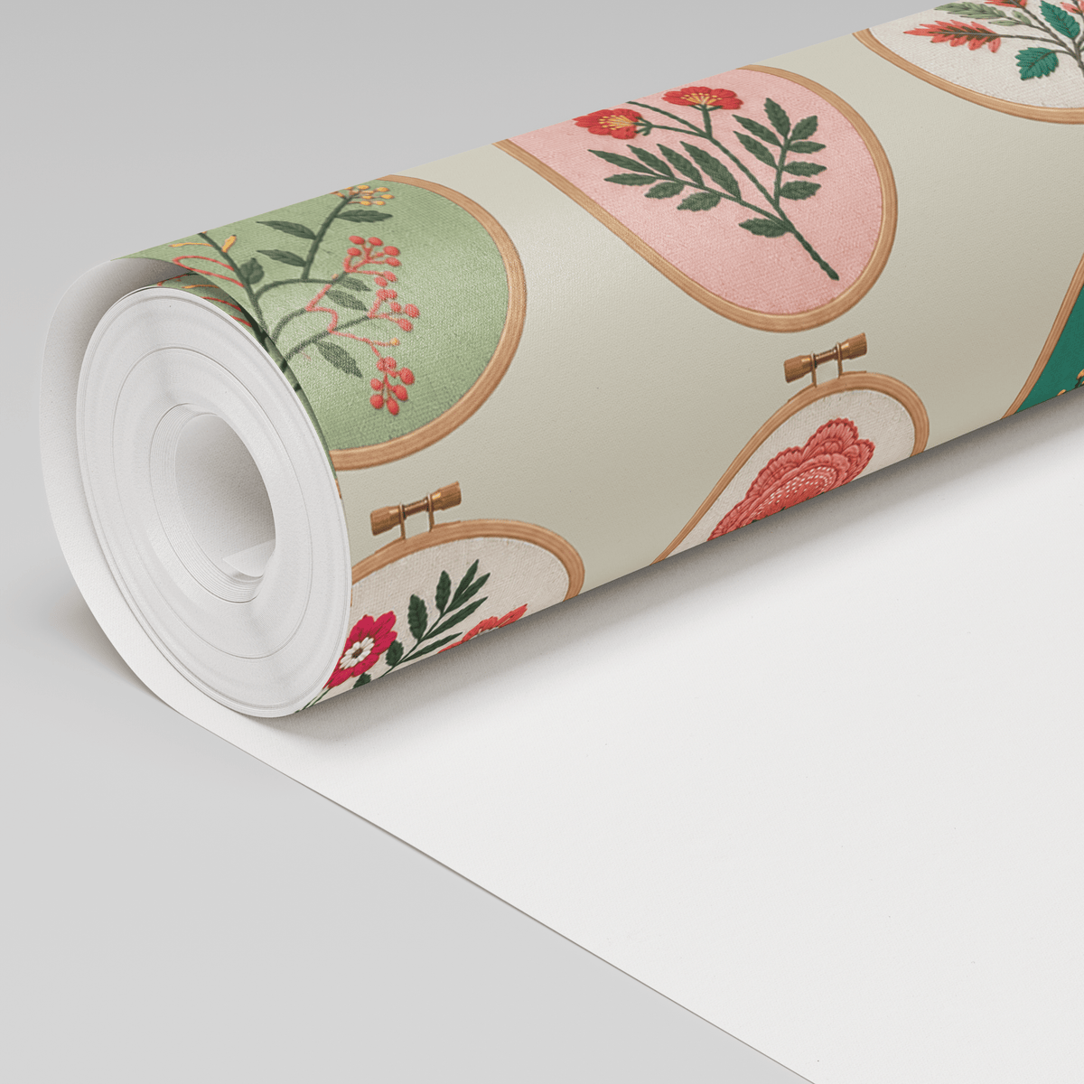 Sew Lovely Wallpaper - Painted Paper