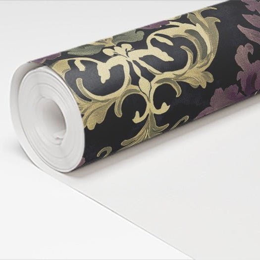 Shadow Damask - Painted Paper