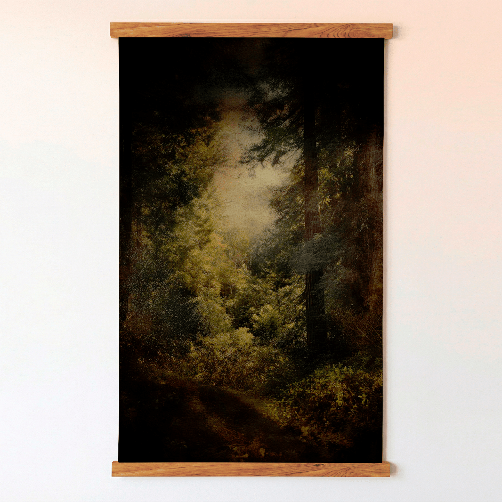 Shadowed Forest - Tapestry - Painted Paper