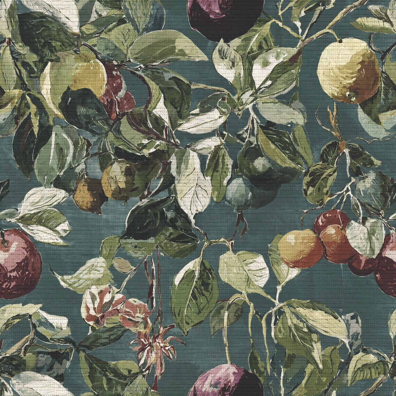 Shadows of Sorrento Faux Grasscloth Wallpaper