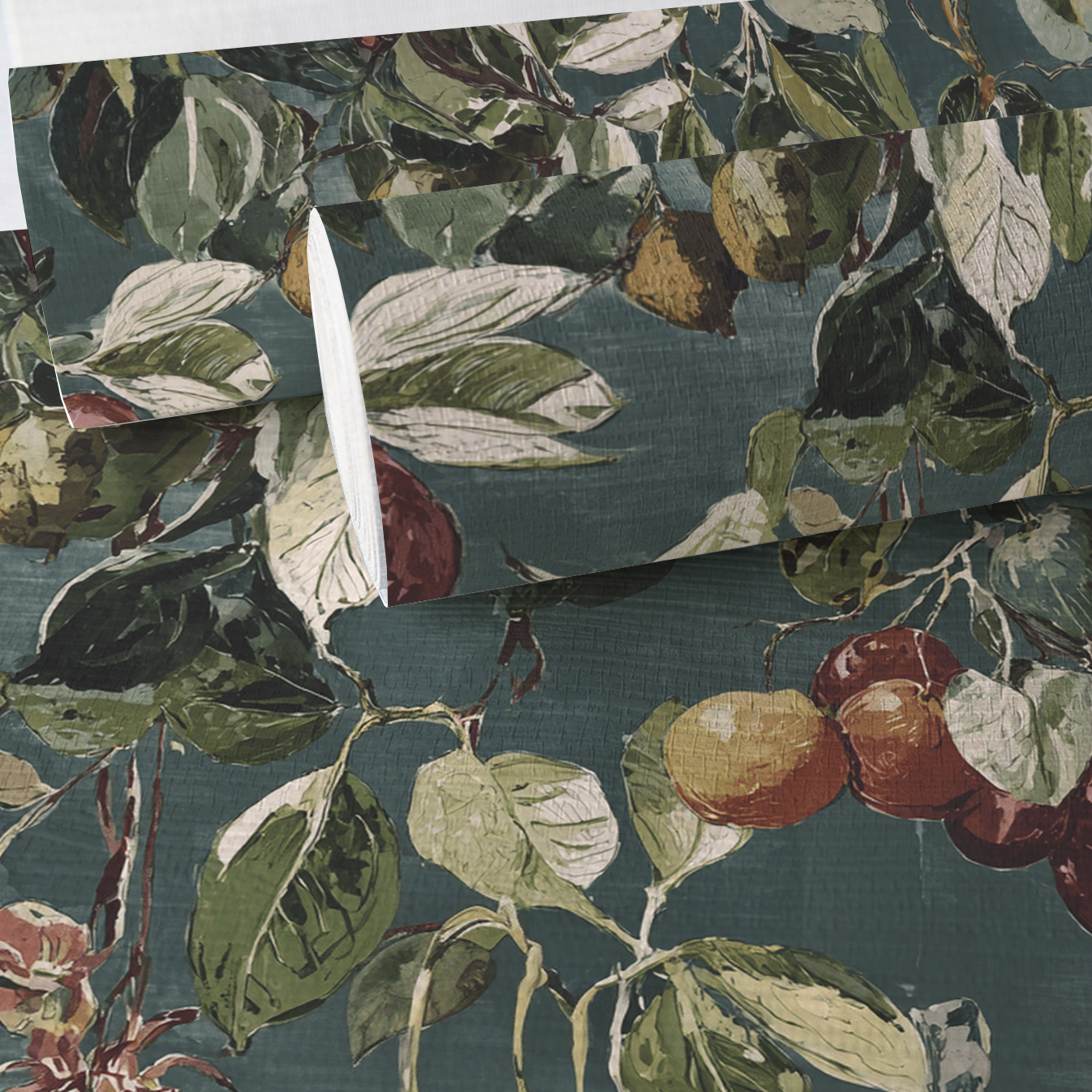 Shadows of Sorrento Faux Grasscloth Wallpaper