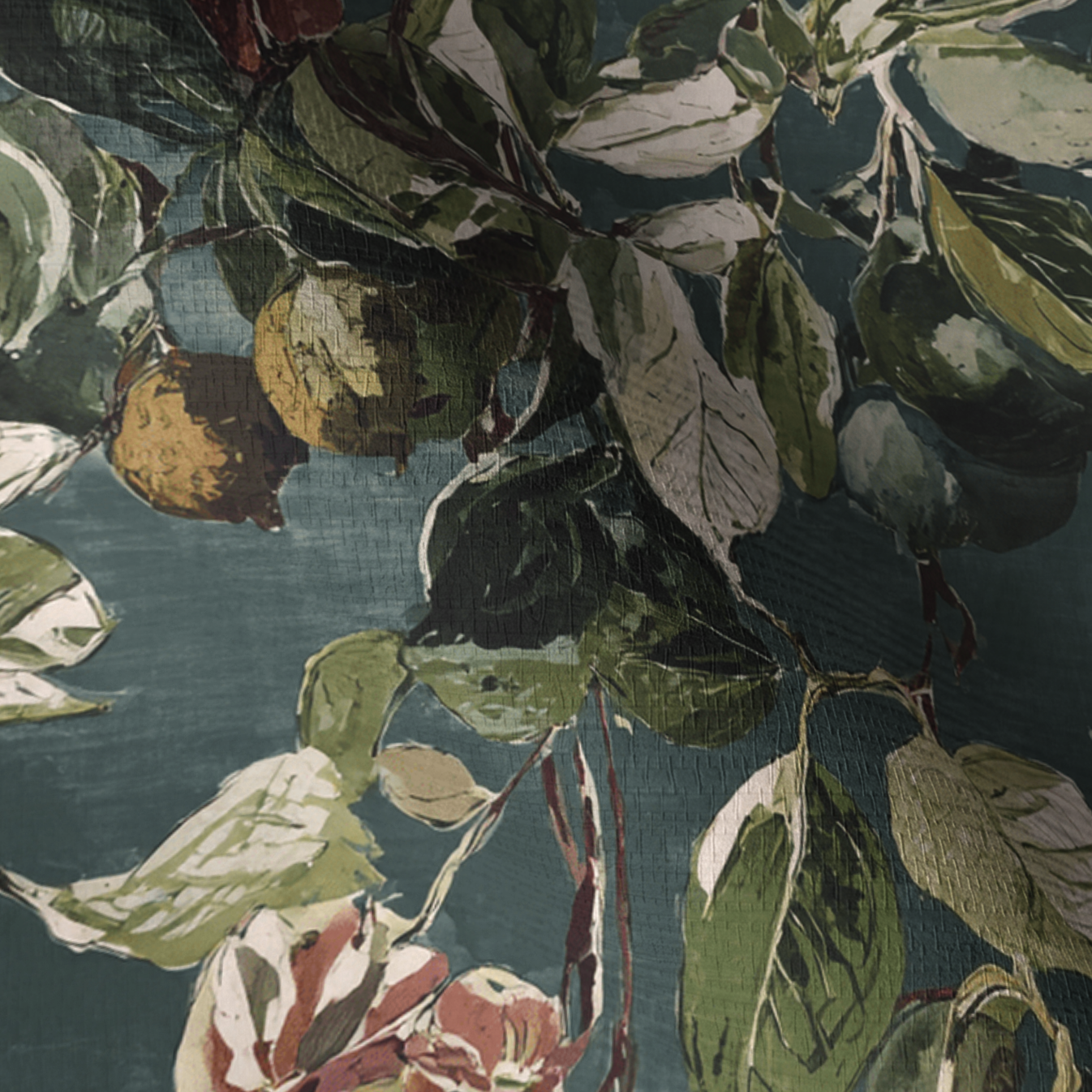 Shadows of Sorrento Faux Grasscloth Wallpaper